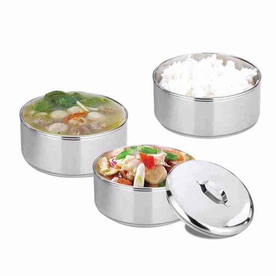 RRSปิ่นโตสแตนเลส 3 เถา สีเงิน รุ่น LTS-FC143 ซื้อ 1 แถม 1 RRSปิ่นโตสแตนเลส 3 เถา สีเงิน รุ่น LTS-FC143 ซื้อ 1 แถม 1