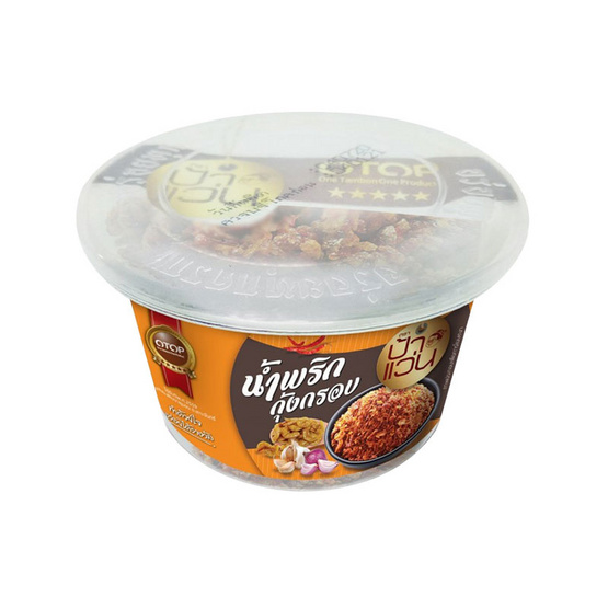 ป้าแว่น น้ำพริกกุ้งกรอบ 40 กรัม ป้าแว่น น้ำพริกกุ้งกรอบ 40 กรัม