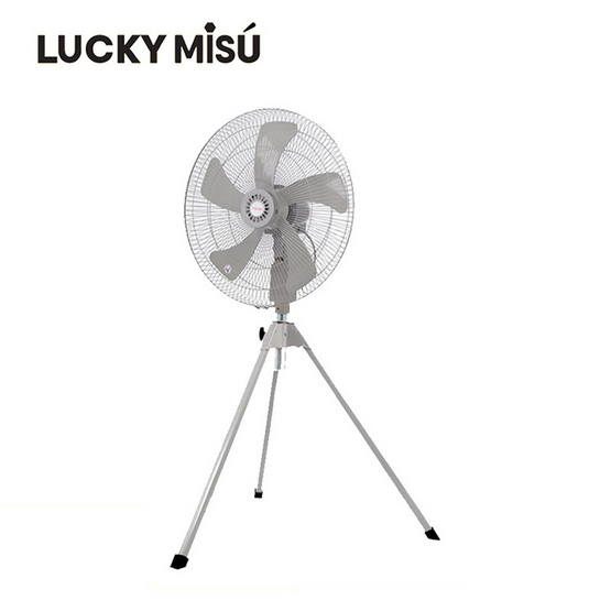 LUCKY MISU พัดลมอุตสาหกรรม สามขา 24 นิ้ว รุ่น LM 524 LUCKY MISU พัดลมอุตสาหกรรม สามขา 24 นิ้ว รุ่น LM 524
