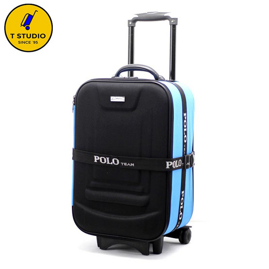KL POLO กระเป๋าเดินทาง2ล้อลาก ขนาด 20 นิ้ว PoLo สีฟ้า KL POLO กระเป๋าเดินทาง2ล้อลาก ขนาด 20 นิ้ว PoLo สีฟ้า