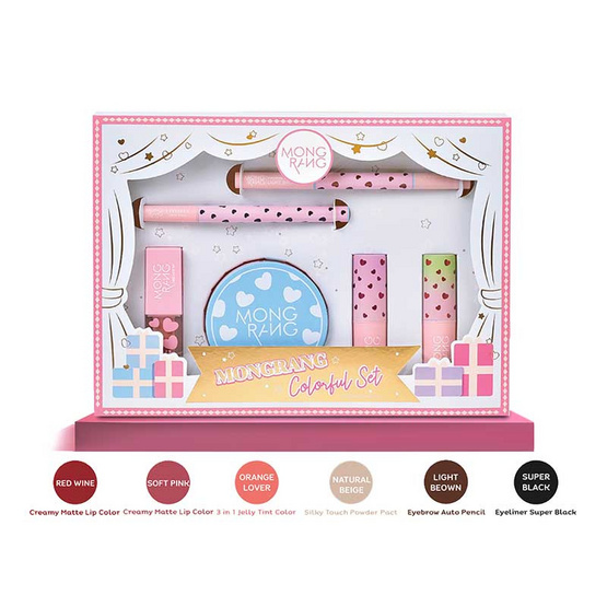 Mongrang ชุดเซ็ท Colorful Set Jumbo Set B Mongrang ชุดเซ็ท Colorful Set Jumbo Set B