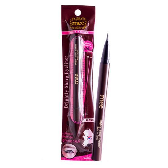 Mee อายไลเนอร์ ไบร์ทลี่ชาร์ป สีน้ำตาล Mee อายไลเนอร์ ไบร์ทลี่ชาร์ป สีน้ำตาล