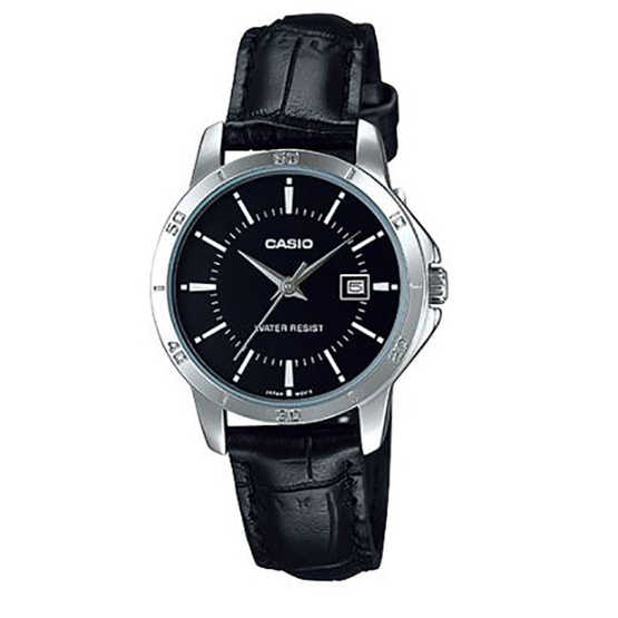 Casio นาฬิกาข้อมือ รุ่น LTP-V004L-1A Casio นาฬิกาข้อมือ รุ่น LTP-V004L-1A