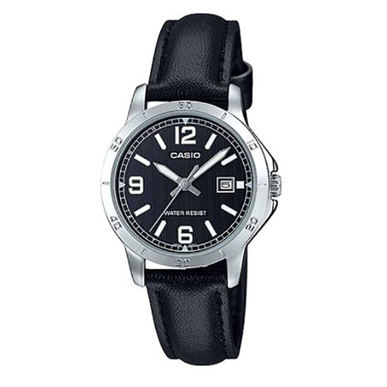 Casio นาฬิกาข้อมือ รุ่น LTP-V004L-1B Casio นาฬิกาข้อมือ รุ่น LTP-V004L-1B