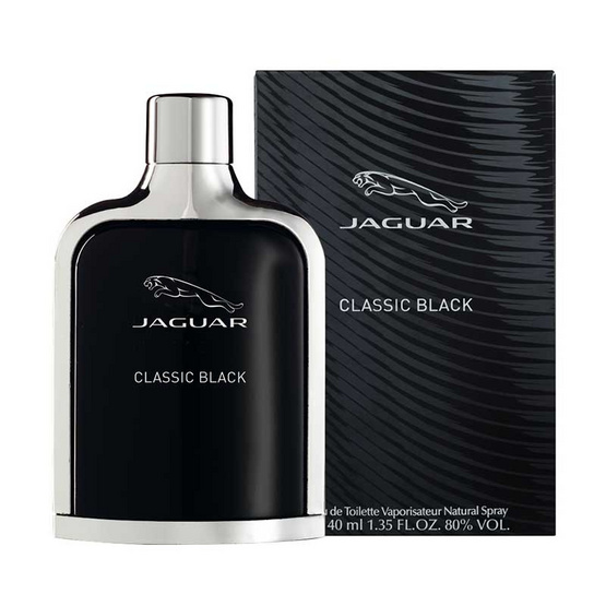 Jaguar น้ำหอม คลาสสิก แบล็ค โอ เดอ ตัวแลตต์ 100 มล. Jaguar น้ำหอม คลาสสิก แบล็ค โอ เดอ ตัวแลตต์ 100 มล.