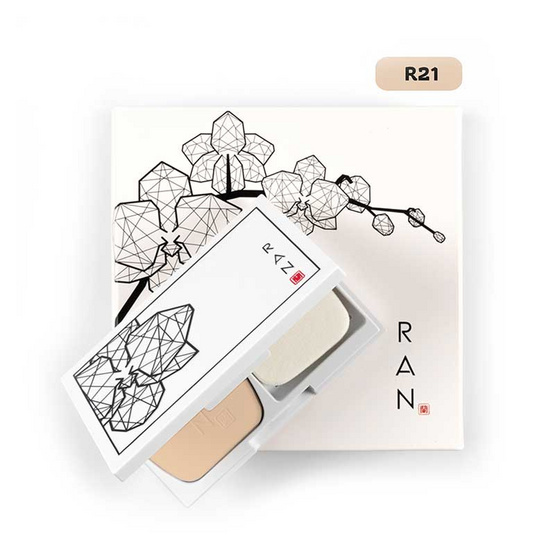 RAN แป้งผสมรองพื้น Original Powder SPF30 14 กรัม #R21 RAN แป้งผสมรองพื้น Original Powder SPF30 14 กรัม #R21