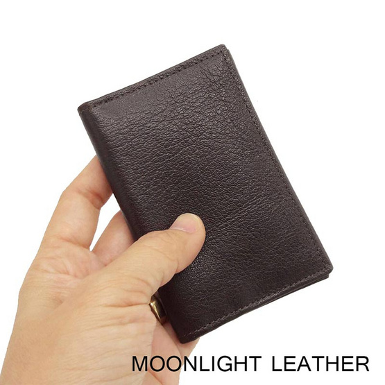 MOONLIGHT กระเป๋าใส่บัตร นามบัตร หนังวัวแท้ รุ่น Biz
สีน้ำตาลเข้ม MOONLIGHT กระเป๋าใส่บัตร นามบัตร หนังวัวแท้ รุ่น Biz
สีน้ำตาลเข้ม