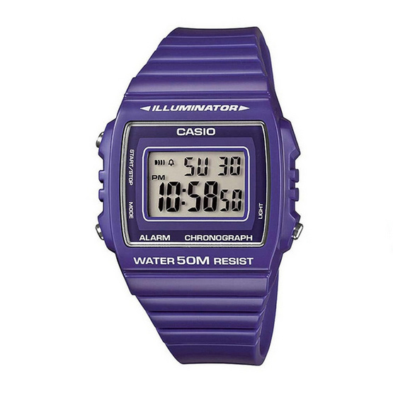 CASIO นาฬิกาข้อมือ รุ่น W215H-6A CASIO นาฬิกาข้อมือ รุ่น W215H-6A