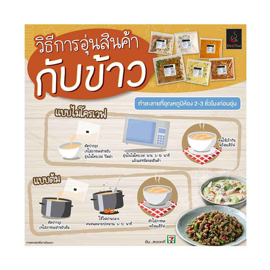 เดลี่ไทย ผัดกะเพราหมูแช่แข็ง 1000 กรัม เดลี่ไทย ผัดกะเพราหมูแช่แข็ง 1000 กรัม