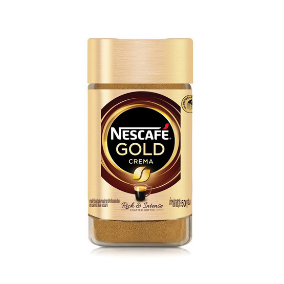 เนสกาแฟโกลด์เครมา (ขวดแก้ว) 50 กรัม เนสกาแฟโกลด์เครมา (ขวดแก้ว) 50 กรัม