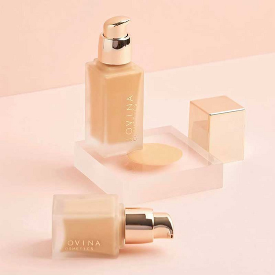 JOVINA รองพื้น Airy Foundation For all Skin Types SPF50 PA+++ 15 กรัม #01 JOVINA รองพื้น Airy Foundation For all Skin Types SPF50 PA+++ 15 กรัม #01
