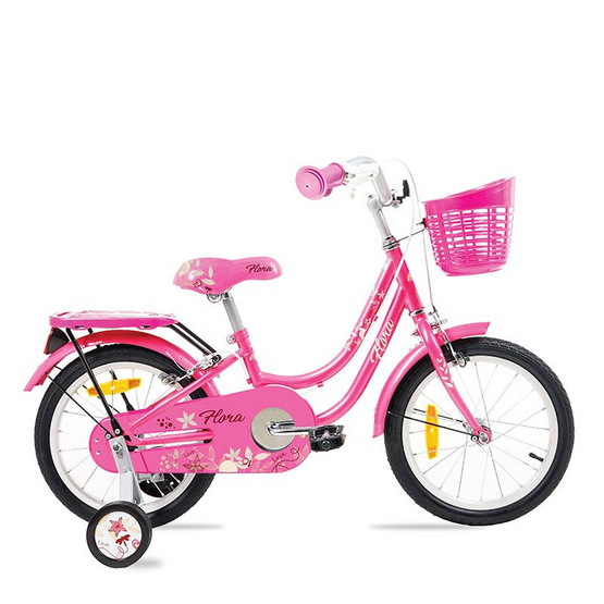 LA Bicycle จักรยานเด็ก รุ่น FLORA 16 นิ้ว สีชมพู LA Bicycle จักรยานเด็ก รุ่น FLORA 16 นิ้ว สีชมพู