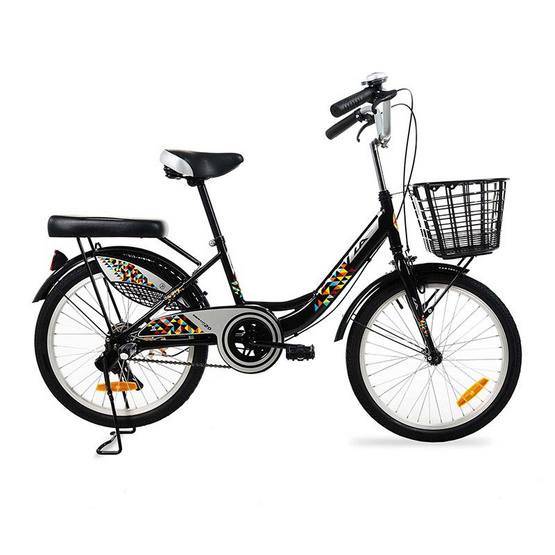 LA Bicycle จักรยานแม่บ้าน รุ่น DAWN CITY 1.0 20 นิ้ว สีดำ LA Bicycle จักรยานแม่บ้าน รุ่น DAWN CITY 1.0 20 นิ้ว สีดำ