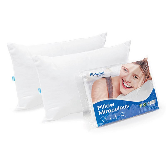 Picasso Comfort หมอนหนุนสูญญากาศ แพ็กคู่ Picasso Comfort หมอนหนุนสูญญากาศ แพ็กคู่
