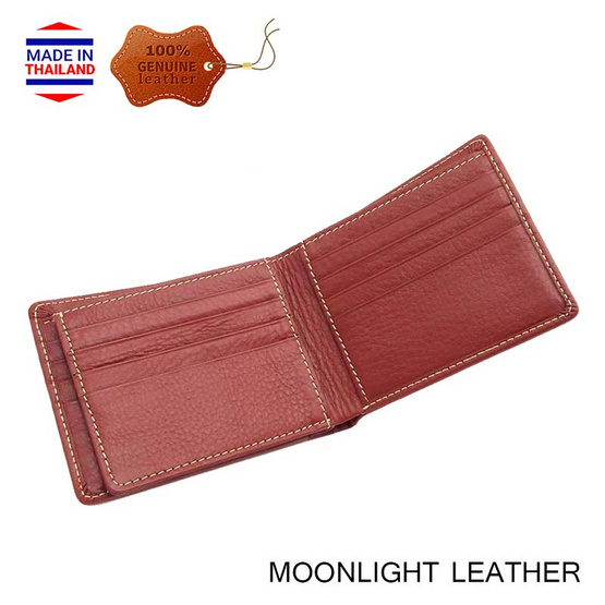 MOONLIGHT กระเป๋าสตางค์หนังวัวแท้ t รุ่น Junction สีน้ำตาลอ่อน MOONLIGHT กระเป๋าสตางค์หนังวัวแท้ t รุ่น Junction สีน้ำตาลอ่อน