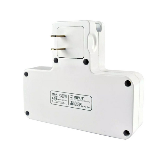 Lumira หัวปลั๊ก Smart Adaptor รุ่น LP-004 Lumira หัวปลั๊ก Smart Adaptor รุ่น LP-004