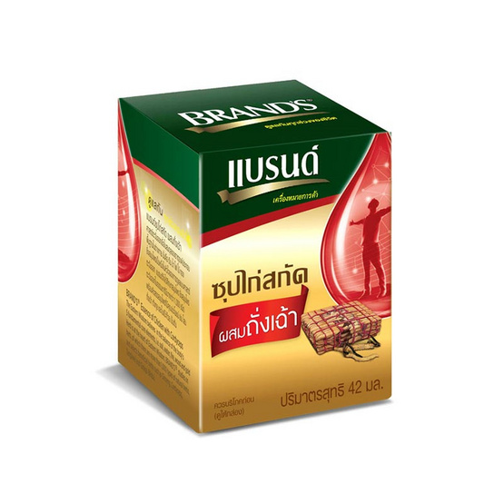 แบรนด์ ซุปไก่สกัด ผสมถั่งเช่า 42 มล. (แพ็ก 12 ขวด) แบรนด์ ซุปไก่สกัด ผสมถั่งเช่า 42 มล. (แพ็ก 12 ขวด)
