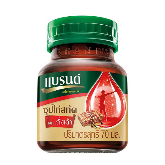แบรนด์ ซุปไก่สกัด ผสมถั่งเช่า 70 มล. (แพ็ก 12 ขวด) แบรนด์ ซุปไก่สกัด ผสมถั่งเช่า 70 มล. (แพ็ก 12 ขวด)