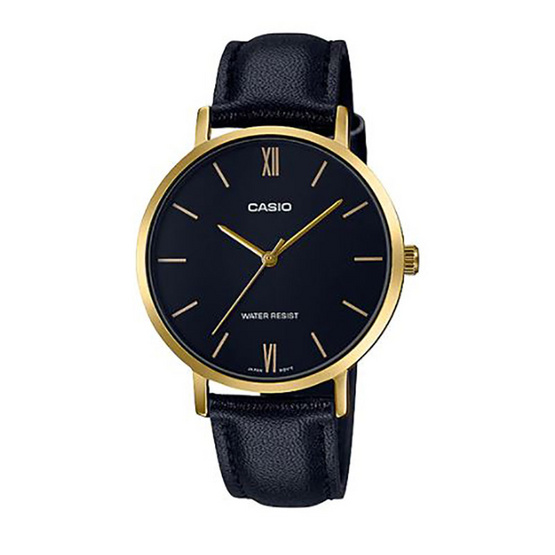 Casio นาฬิกาข้อมือ รุ่น LTP-VT01GL-1B Casio นาฬิกาข้อมือ รุ่น LTP-VT01GL-1B