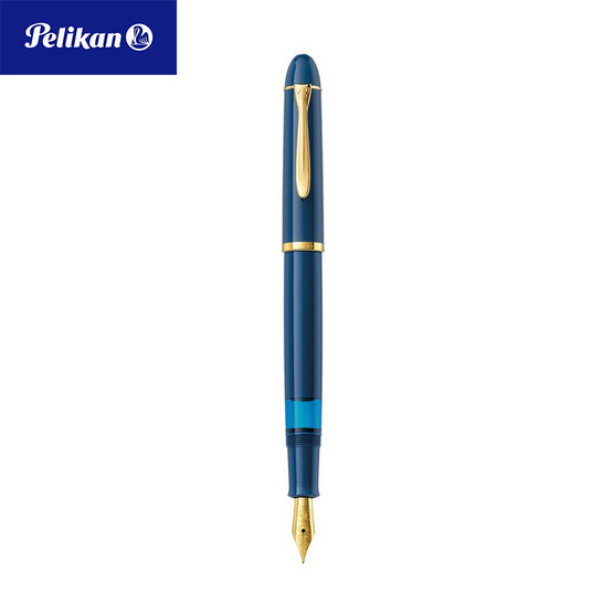 Pelikan ปากกาหมึกซึม Classic M120 Iconic Blue Pelikan ปากกาหมึกซึม Classic M120 Iconic Blue