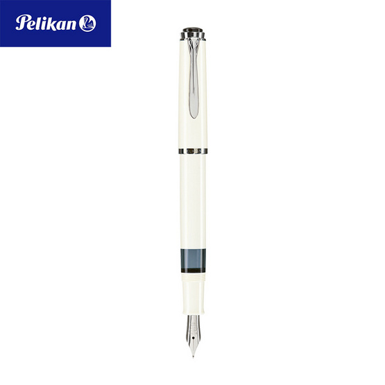 Pelikan ปากกาหมึกซึม Classic M205 White (EF) Pelikan ปากกาหมึกซึม Classic M205 White (EF)