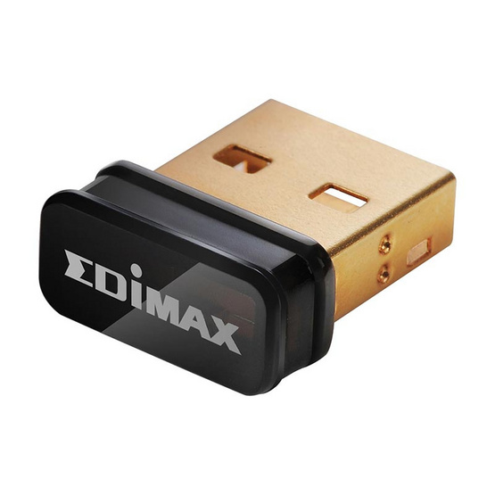 Edimax รุ่น EW-7811UN V2 N150 Wi-Fi 4 Nano USB Adapter Edimax รุ่น EW-7811UN V2 N150 Wi-Fi 4 Nano USB Adapter