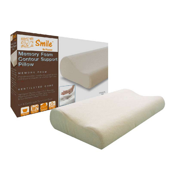 Picasso Comfort หมอนหนุน รุ่น Smile Memory Pillow Picasso Comfort หมอนหนุน รุ่น Smile Memory Pillow
