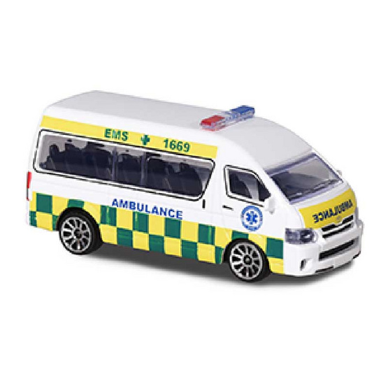 Majorette รถปฏิบัติการฉุกเฉิน 1669 (คละแบบ) Majorette รถปฏิบัติการฉุกเฉิน 1669 (คละแบบ)