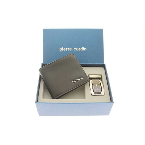 Pierre Cardin กระเป๋าธนบัตร+เข็มขัด รุ่น GWB20-B2 BK Pierre Cardin กระเป๋าธนบัตร+เข็มขัด รุ่น GWB20-B2 BK