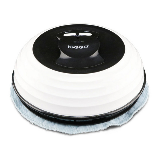 หุ่นยนต์ถูพื้น iGGOO รุ่น Sweep สีขาว หุ่นยนต์ถูพื้น iGGOO รุ่น Sweep สีขาว