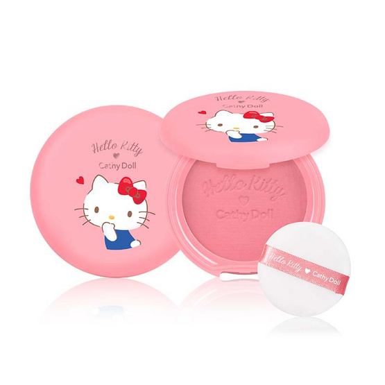 Cathy Doll เฮลโลคิตตี้ คอตตอนไชน์บลัชเชอร์ 6.5 กรัม #01 โฟรเซนสตรอเบอร์รี่ Cathy Doll เฮลโลคิตตี้ คอตตอนไชน์บลัชเชอร์ 6.5 กรัม #01 โฟรเซนสตรอเบอร์รี่