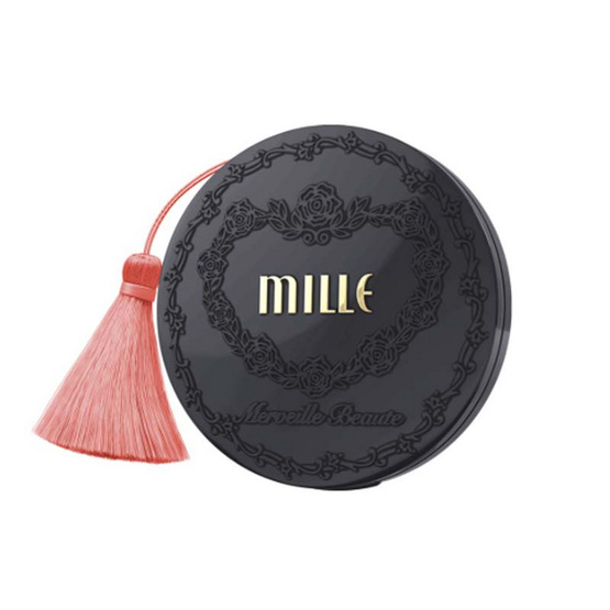 MILLE แป้งผสมรองพื้น Charcoal Matte Cover Pact SPF25 PA++ 11 กรัม #01 Light MILLE แป้งผสมรองพื้น Charcoal Matte Cover Pact SPF25 PA++ 11 กรัม #01 Light