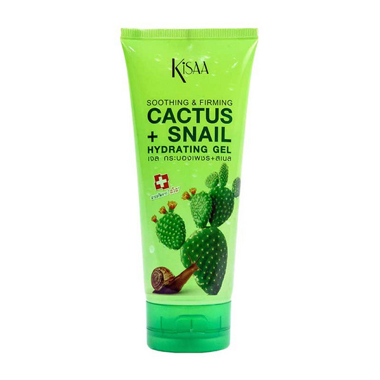 Kisaa Cactus + Snail Hydrating Gel 175 มล. Kisaa Cactus + Snail Hydrating Gel 175 มล.