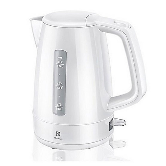 กาต้มน้ำไฟฟ้า Electrolux รุ่น EEK 1303W 1.5 ลิตร สีขาว กาต้มน้ำไฟฟ้า Electrolux รุ่น EEK 1303W 1.5 ลิตร สีขาว