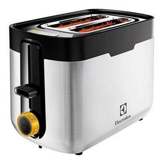 เครื่องปิ้งขนมปัง Electrolux รุ่น ETS 5604S สีสแตนเลส เครื่องปิ้งขนมปัง Electrolux รุ่น ETS 5604S สีสแตนเลส