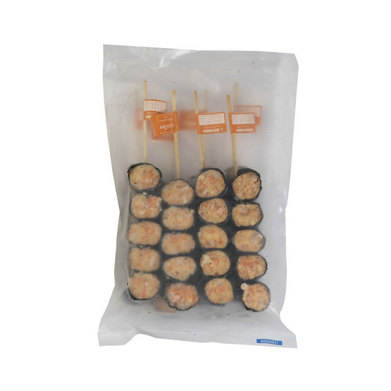 เจดดราก้อน กุ้งพันสาหร่ายเสียบไม้แช่แข็งยกลัง (16 กรัม/ชิ้น, 5 ชิ้น/ไม้, 24 ไม้/ลัง) เจดดราก้อน กุ้งพันสาหร่ายเสียบไม้แช่แข็งยกลัง (16 กรัม/ชิ้น, 5 ชิ้น/ไม้, 24 ไม้/ลัง)