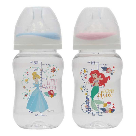 Pureen ขวดนมไทรตันปริ้นเซส คอกว้าง 8 ออนซ์ 2 สี (เหลือง+ชมพู) Pureen ขวดนมไทรตันปริ้นเซส คอกว้าง 8 ออนซ์ 2 สี (เหลือง+ชมพู)