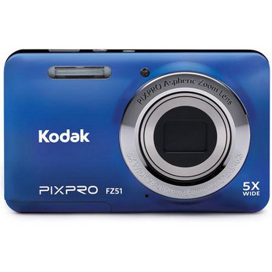 KODAK กล้องดิจิตอล Pixpro FZ52 Blue Free SD 8GB + Bag มูลค่า 490 บาท KODAK กล้องดิจิตอล Pixpro FZ52 Blue Free SD 8GB + Bag มูลค่า 490 บาท