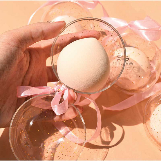So Glam ฟองน้ำแต่งหน้า Fluffy Peach Blending Sponge So Glam ฟองน้ำแต่งหน้า Fluffy Peach Blending Sponge