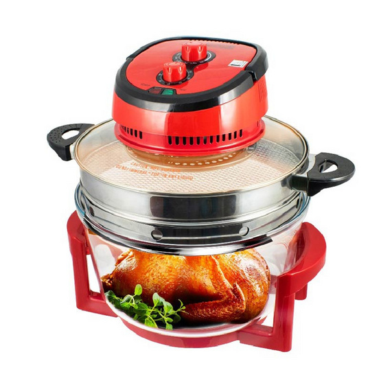 SMARTHOME หม้ออบลมร้อน 12ลิตร รุ่น MV-016 สีแดง ThaiPick