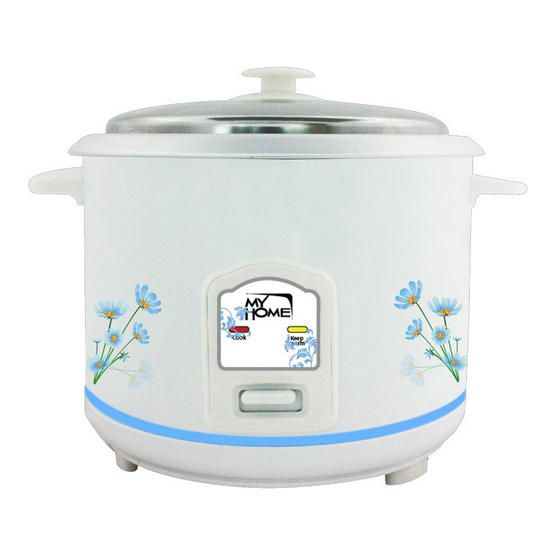 My Home หม้อหุงข้าว 1 ลิตร รุ่น A104T-MH (คละลาย) My Home หม้อหุงข้าว 1 ลิตร รุ่น A104T-MH (คละลาย)