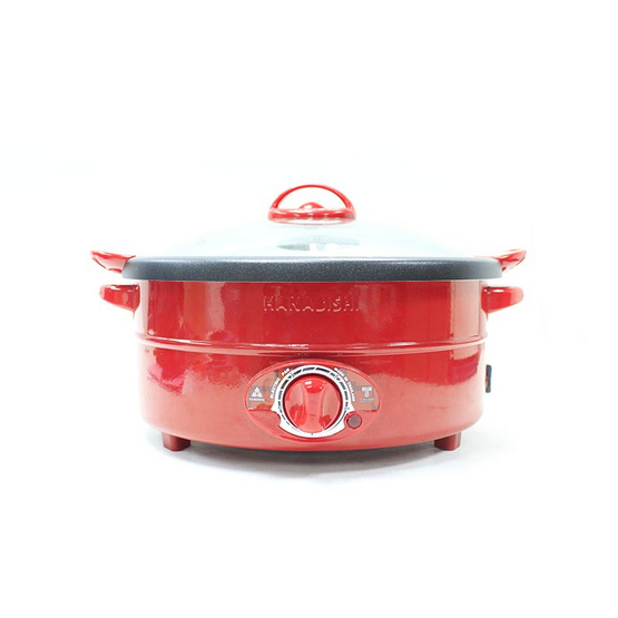 HANABISHI หม้อสุกี้ 2.5 ลิตร รุ่น TL-960 (คละลาย) HANABISHI หม้อสุกี้ 2.5 ลิตร รุ่น TL-960 (คละลาย)