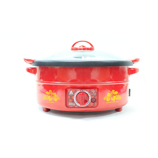 HANABISHI หม้อสุกี้ 2.5 ลิตร รุ่น TL-960 (คละลาย) HANABISHI หม้อสุกี้ 2.5 ลิตร รุ่น TL-960 (คละลาย)