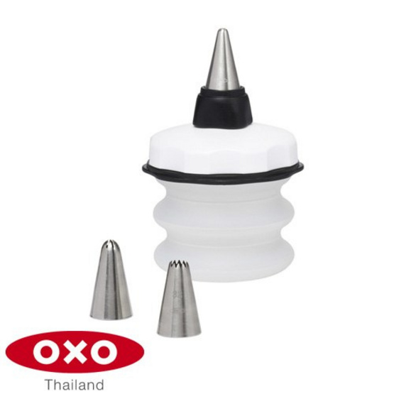 OXO ที่บีบซิลิโคน สำหรับตกแต่งหน้าเค้ก/คุกกี้ OXO ที่บีบซิลิโคน สำหรับตกแต่งหน้าเค้ก/คุกกี้