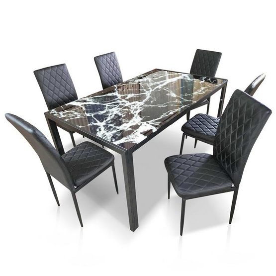 Hot Deal Furniture Recliner เก้าอี้พักผ่อน หุ้มผ้าลายหนังมี มีที่วาง