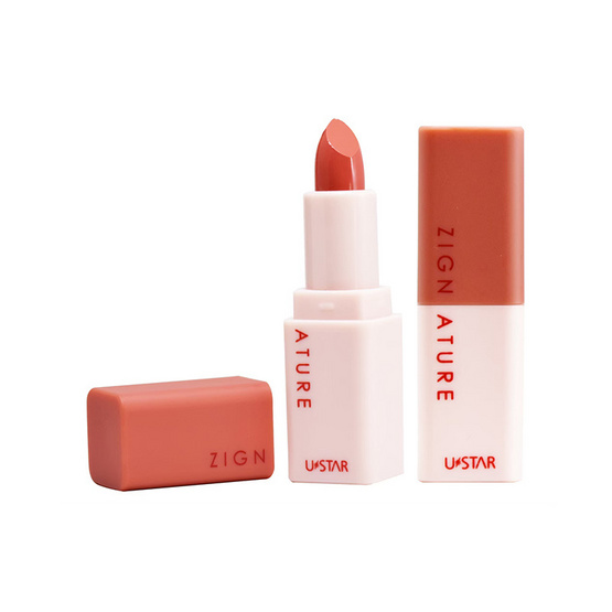 Ustar ลิปสติก Zignature Maxx Cover Duo Lip 1.5 กรัม (No.01 + 02) - 01 ...