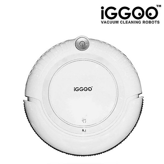 หุ่นยนต์ดูดฝุ่น iGGOO One สีขาว หุ่นยนต์ดูดฝุ่น iGGOO One สีขาว