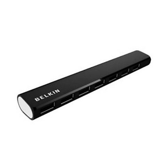 Belkin Drumstick USB 2.0 4 Port Hub Black/White - 2 Flat pin 110-240v. Power Supply Belkin Drumstick USB 2.0 4 Port Hub Black/White - 2 Flat pin 110-240v. Power Supply