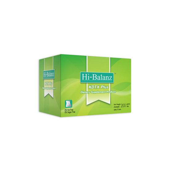 Hi-Balanz KDTX Plus 10 ซอง /กล่อง แพ็ค 3 Hi-Balanz KDTX Plus 10 ซอง /กล่อง แพ็ค 3