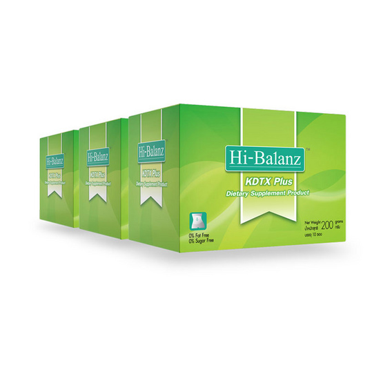 Hi-Balanz KDTX Plus 10 ซอง /กล่อง แพ็ค 3 Hi-Balanz KDTX Plus 10 ซอง /กล่อง แพ็ค 3